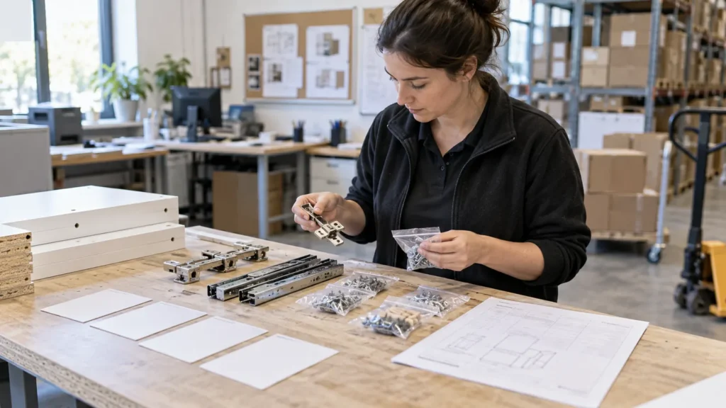 Furniture Spare Hardware Compatibility Confirmation Before Site Handover