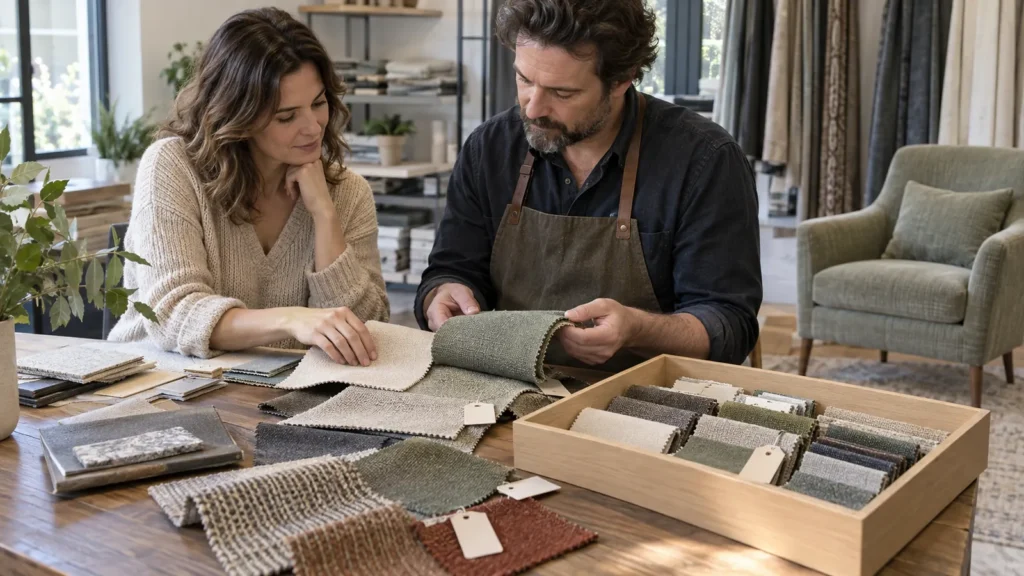 Furniture Upholstery Bulk Reference Set for Finish and Batch Control