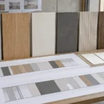 HOMESEE-Decor 09 wall panel sequence orientation zone map for interior materials sourcing and project design